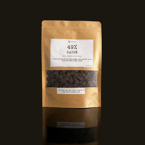 49% DARK CHOCOLATE | RAISE - Kakaw