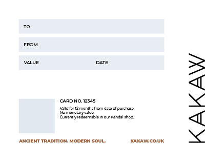 Digital Gift Card - Digital Gift Card - Kakaw