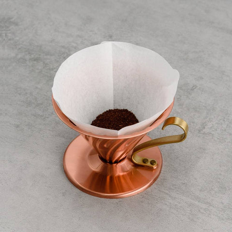 Hario V60 Copper Coffee Dripper Size 02 - Kakaw