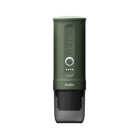 OutIn Nano Portable Espresso Machine (Forest Green) - Kakaw