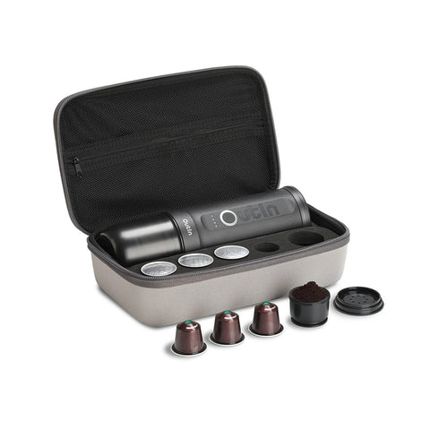 OutIn Traveler Nano Portable Espresso Machine Gift Set (Space Grey) - Espresso Machine - Kakaw