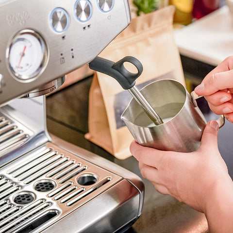 Sage Barista Express Impress Espresso Machine (Stainless Steel) - Espresso Machine - Kakaw
