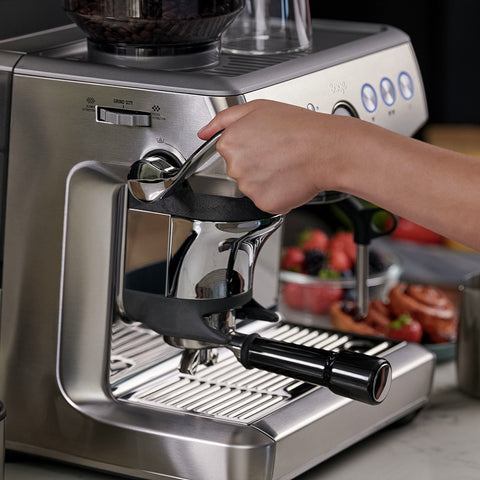 Sage Barista Express Impress Espresso Machine (Stainless Steel) - Espresso Machine - Kakaw