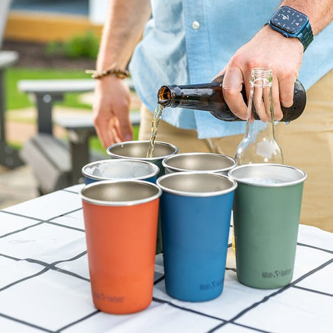 Steel Pint 16oz - 4 Pack (473ml) - Cups - Kakaw