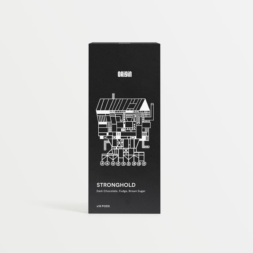 Stronghold House compostable coffee pods | Origin coffee