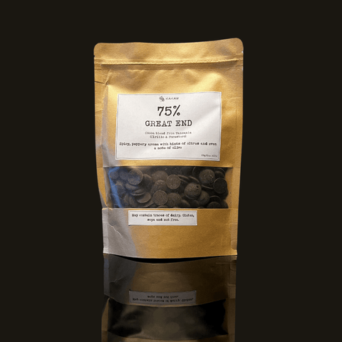 75% DARK CHOCOLATE | GREAT END - Kakaw