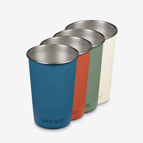 Steel Pint 16oz - 4 Pack (473ml) - Cups - Kakaw